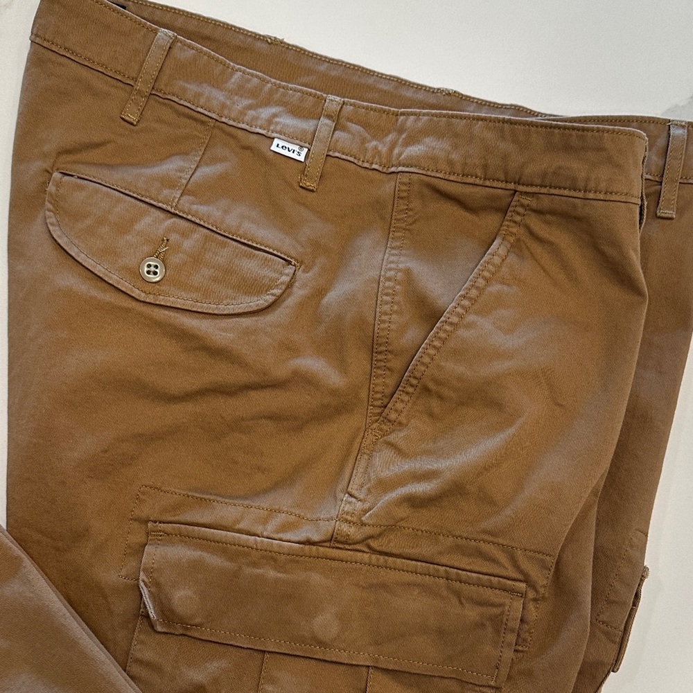 Levi's 541 Athletic Cargo Pants Utility Brown SZ 40x36 EUC